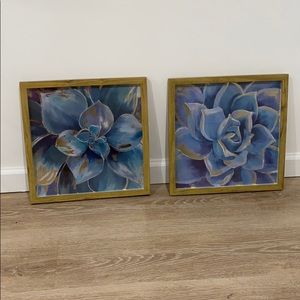 Floral wall decor